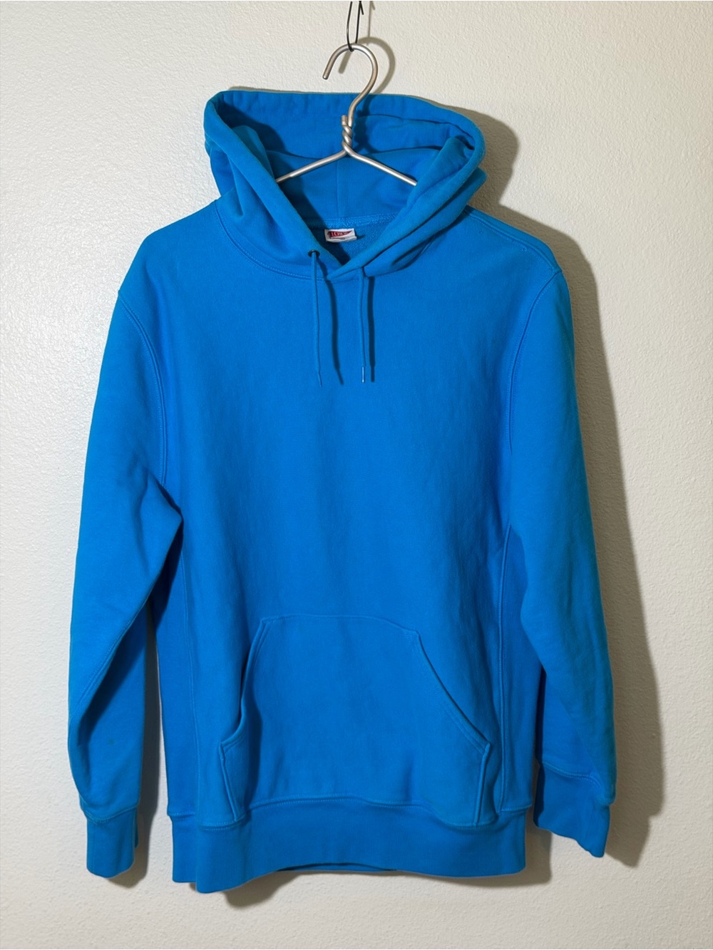 J Crew Vintage Heritage Fleece 14 oz Heavyweight Hoodie Baby Blue Men’s Sz M
